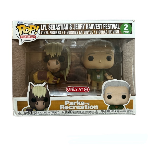 Two POP! Figurines a rancher Jerry and his horse Sebastian - Picture 1 of 6